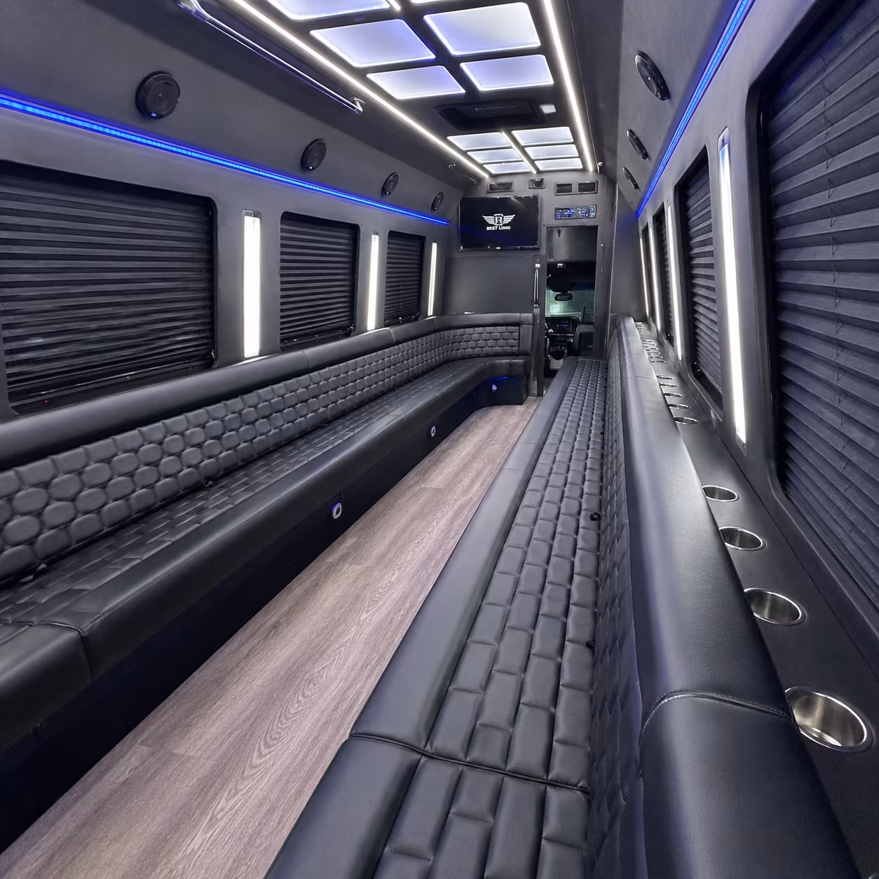 franklin party bus rentals inside