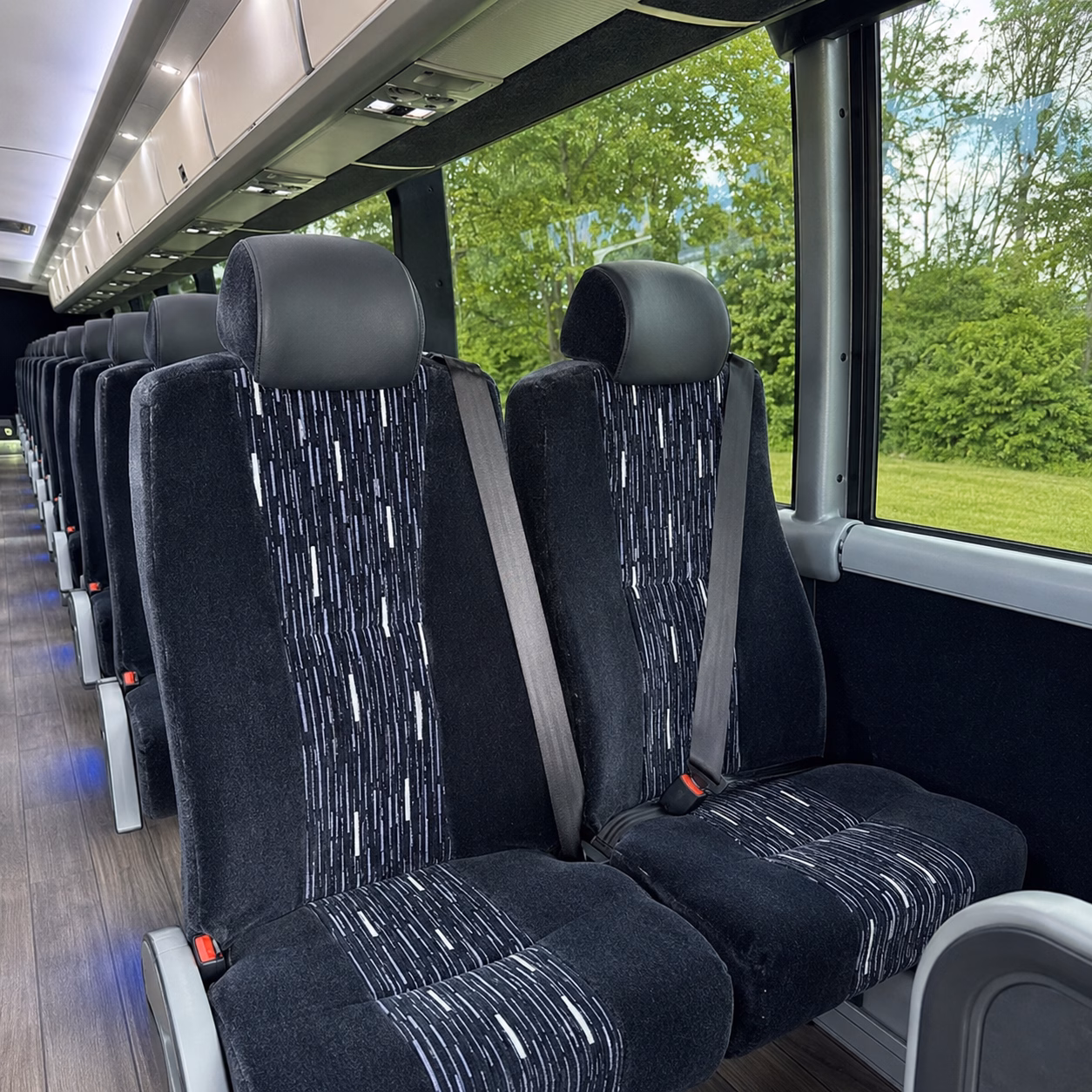 franklin religious group transportation onboard seating